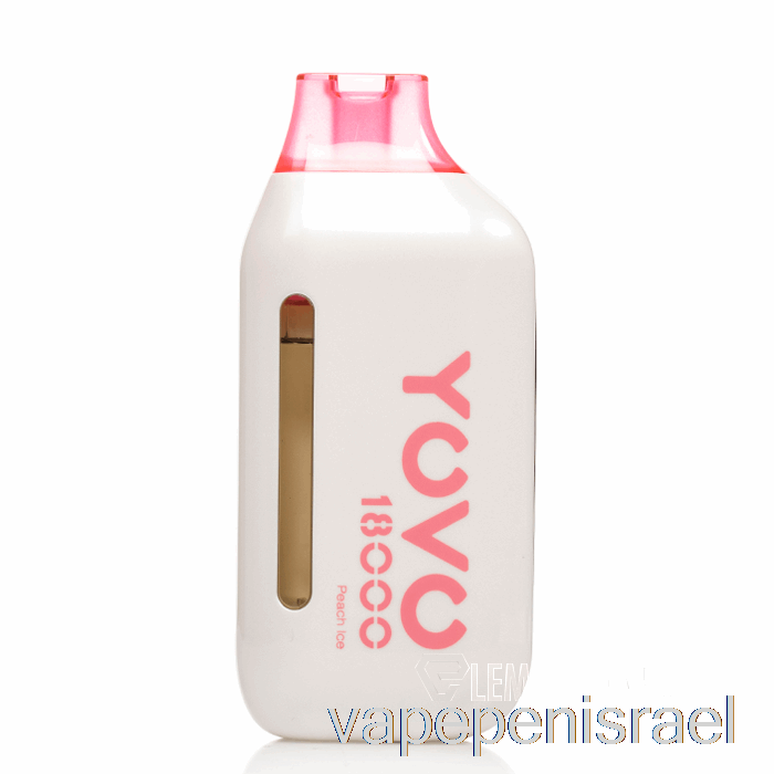 חד פעמי Vape Israel Yovo Ultra 18000 חד פעמי אפרסק קרח